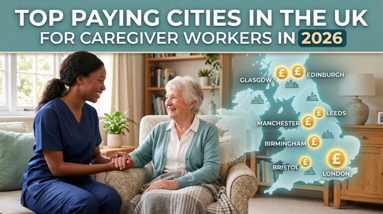 Top Paying Cities in the UK for Caregiver Workers in 2026