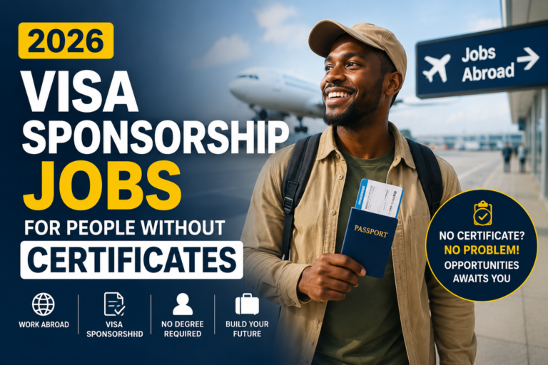 visa sponsorship jobs